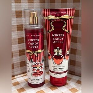 NEW B&BW Winter Candy Apple Full Size Body Set